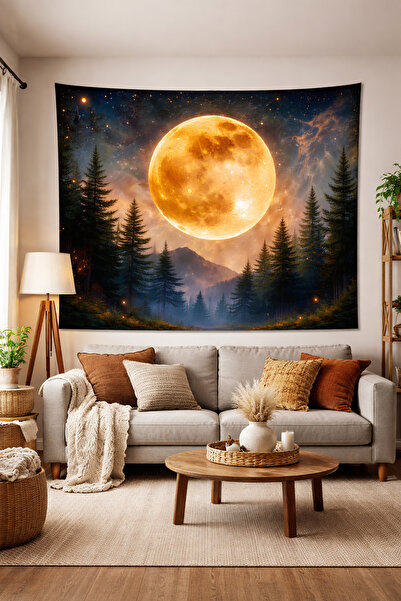 Vendini Kaliteli Kumaş , Canlı Renkler Duvar Örtüsü Duvar Halısı Wall Tapestry