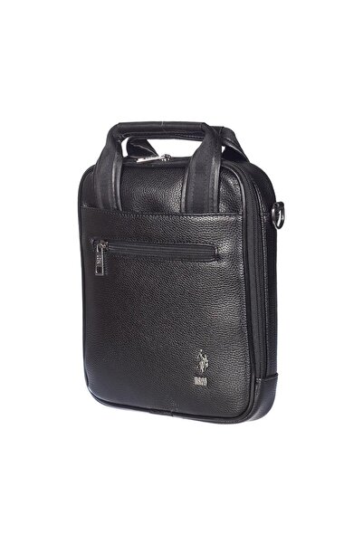 U.S. Polo Assn. Black Men's Briefcase Plevr6757