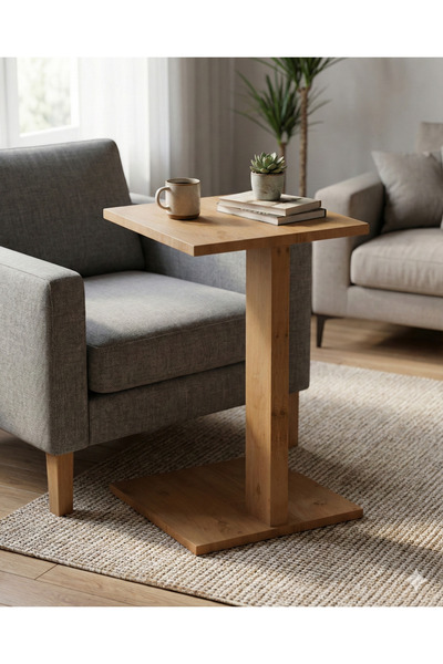 willhome Tekerlekli Karre C Sehpa Koltuk Sehpası Yan Sehpa Zigon Sehpa Servis...