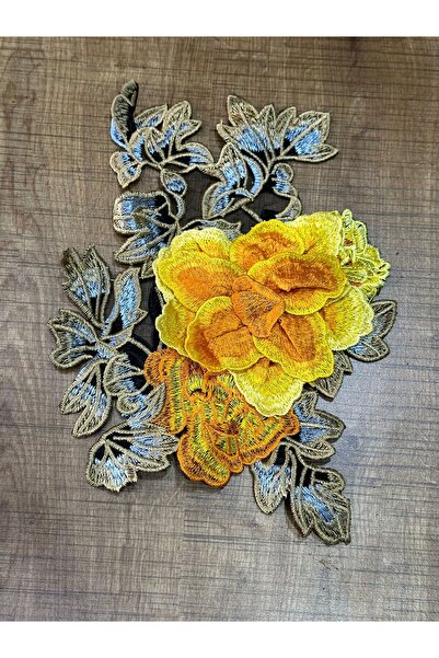 Gönülden Tasarım Aplicație de cusut cu broderie în relief, cu emblema trandaf...