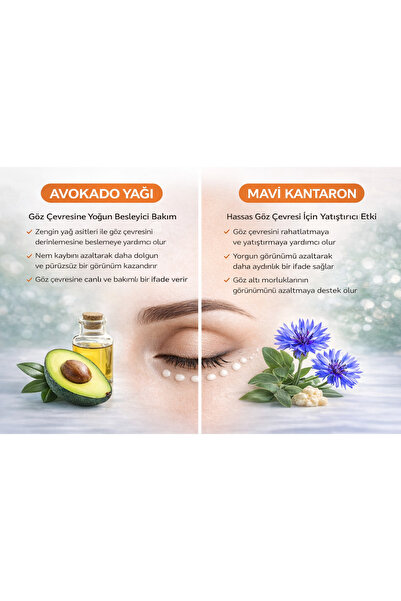 ANYSİA NATURAL Günlük Göz çevresi bakım kremi