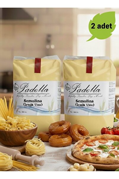 Padella Semolina irmik Unu Makarna Pizza Yapımına uygun Özel Üretim 500 gr