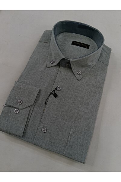 ATİLLA ÖZER KLASİK BOL RAHAT KESİM TEK CEPLİ DÜGMELİ MEVSİMLİK KUMAŞ