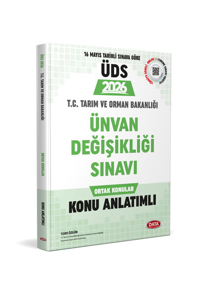 Data Yayınları Data 2025 T.c. Tarım Ve Orman Bakanlığı Ünvan Değişikliği Sına...
