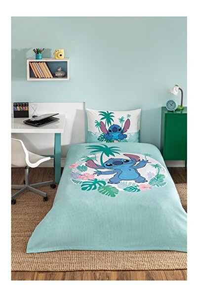 Özdilek Özdilek Stitch Summer Single Set de lenjerie de pat pentru copii, cu ...