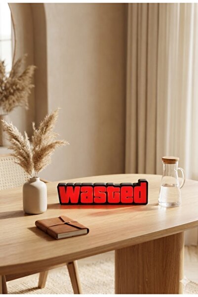 Shaddshop Gta Wasted Ledli Tablo (USB Type A ile çalışmaktadır)