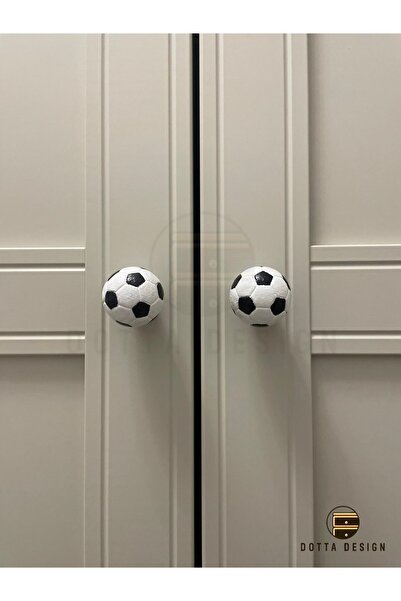 Dot Design Çocuk Odası Kulpları - Futbol Topu Kulp (Tekli)