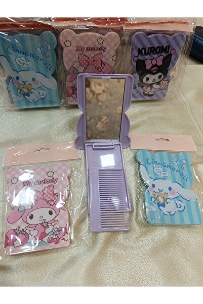 ELAS HOME Kuromi Sanrio Taraklı Çocuk Ayna