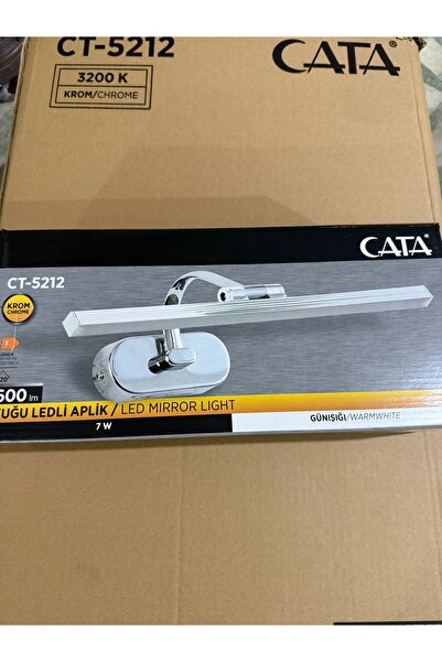 Cata KUĞU BANYO DOLABI ÜSTÜ APLİK 7W GÜN IŞIĞI