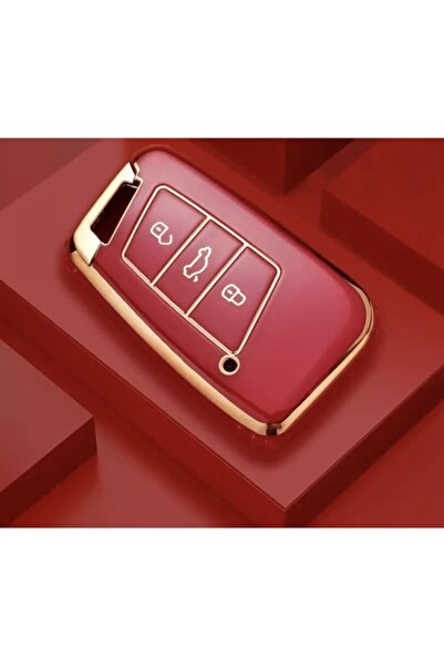 emii auto spare parts Volkswagen Passat Arteon Golf Tiguan - Червен/Златен ка...