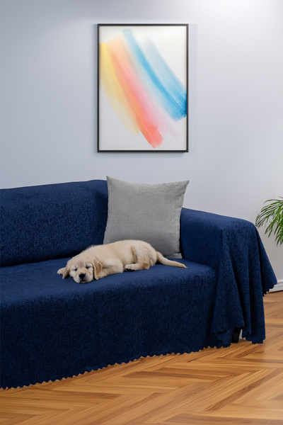 Latuda Home غطاء مقعد ممتاز مقاس 175 × 300 جرام كبير من قماش الجاكار الشنيل ب...