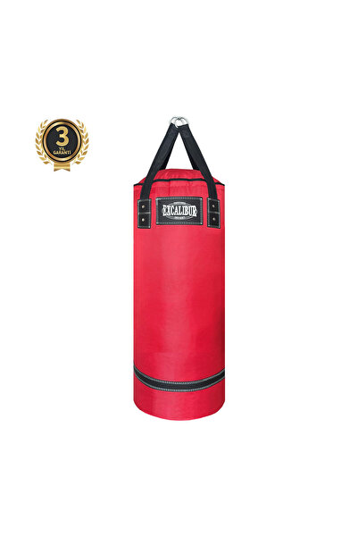 Excalibur Polystar Boks Kum Torbası 90 x 35 cm Kırmızı