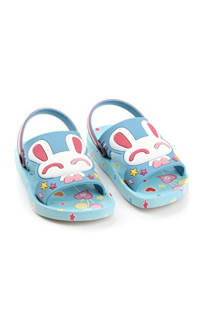 GEZER Летни регулируеми момичешки пантофи с неплъзгаща се подметка