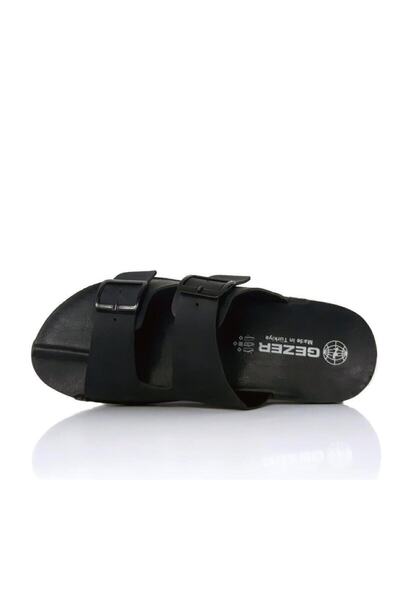 GEZER Erkek Kahverengi Tokalı Ev Terliği 12972