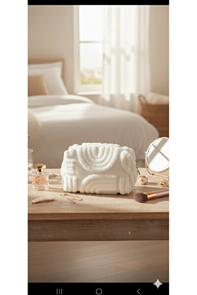 YILDIZ DİJİTAL HOME Вишита сумка для косметики – з блискавкою, з натуральної ...