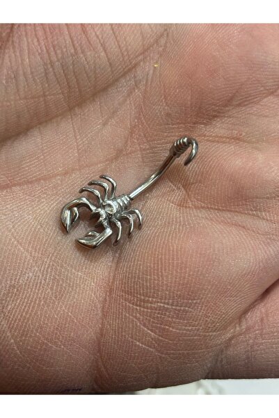 Kirpi Concept Medikal Çelik Akrep Göbek Piercing ( Pirsing )