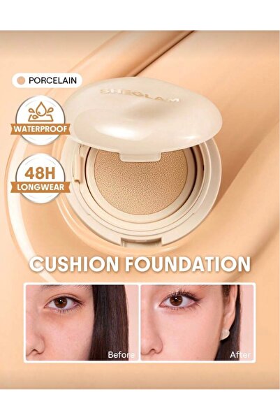 SHEGLAM Lock & Go Uzun Süre Kalıcı Krem Fondöten – Porcelain