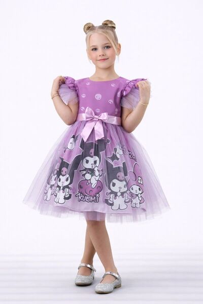 RAPAPA Petrecere pentru fete din tul cu model Kuromi și Melody - 2712