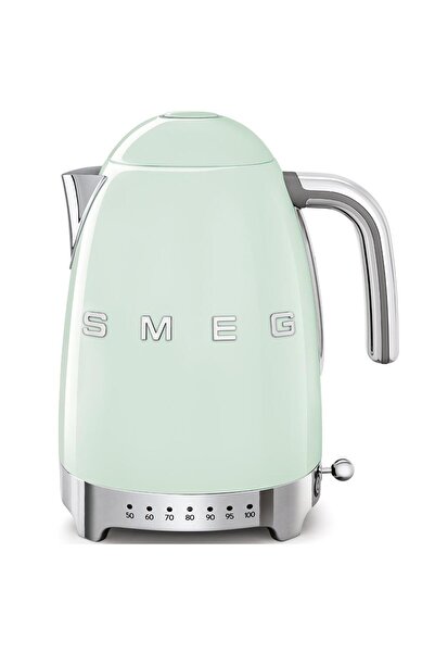 SMEG غلاية طراز الخمسينيات باللون الأخضر الباستيل Klf03bleu