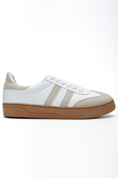 MY GROSS SHOES Women's Thermo Sole Side Stripe Lace-Up Sports Shoes