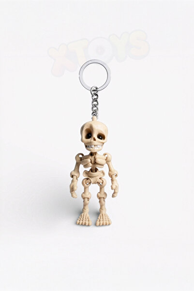 Xtoys Skibz İskelet Anahtarlık, Çanta Charmı ve Aksesuarı, Sevgiliye Hediye H...