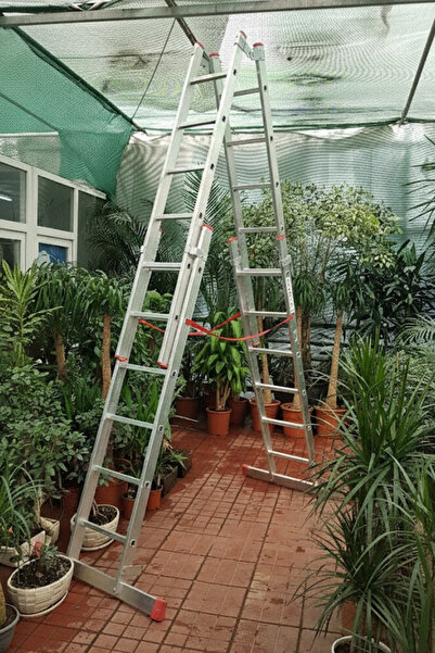 CMS CÖMERT MERDİVEN A Tipi Çift Sürgülü Merdiven 5.40 Metre | 4x10 Basamaklı ...