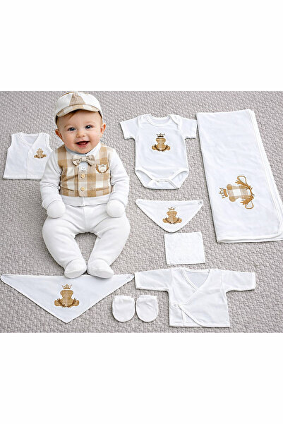 MİLAYS LİFE HOME COLLECTİON مجموعة فاخرة مكونة من 10 قطع للأطفال الذكور من عم...