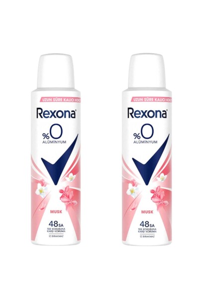 Rexona Musk Kadın Sprey Deodorant 150 ml X 2 Adet