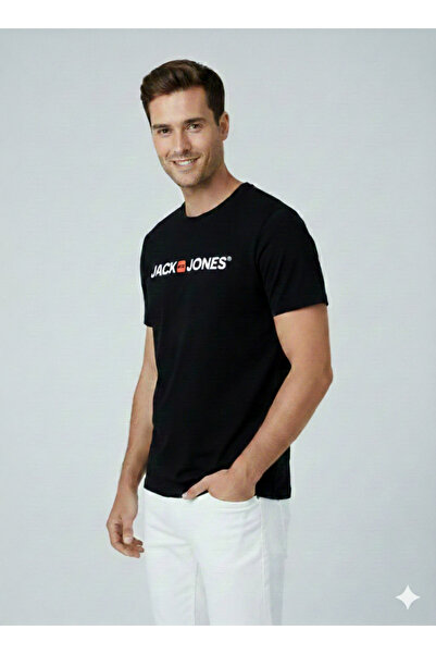 Jack & Jones jj 12137126   Ανδρικό μπλουζάκι Basic με στάμπα