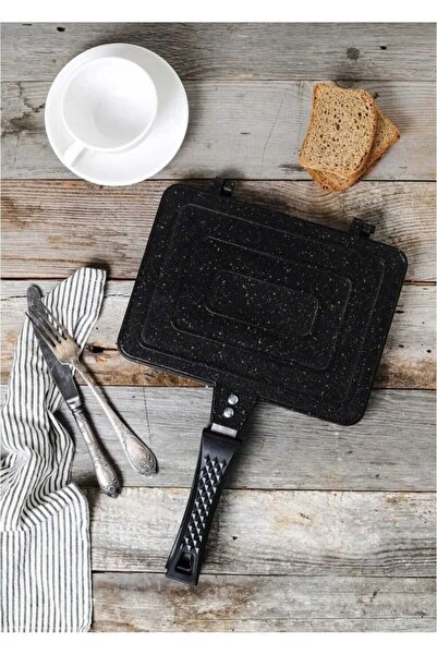 Granite Casting Stove Top Hand Toast LARGE SIZE 25x18 CM