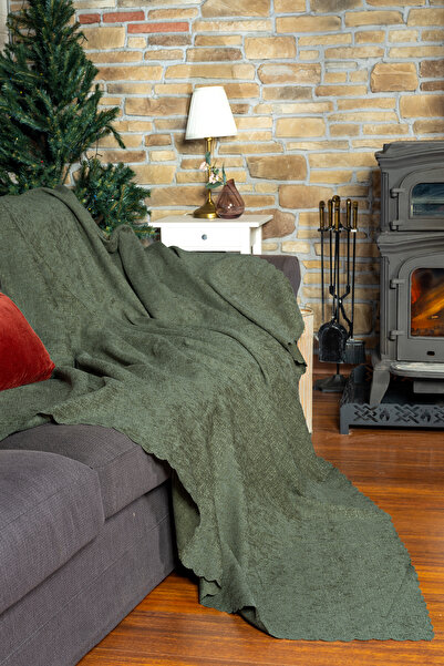 Latuda Home Husă pentru scaun premium Sage Green Jacquard 175x215 Gramaj |   ...