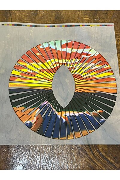 Gönülden Tasarım Dizajn za glačanje, šareni transfer tisak, Arma 20x20 cm