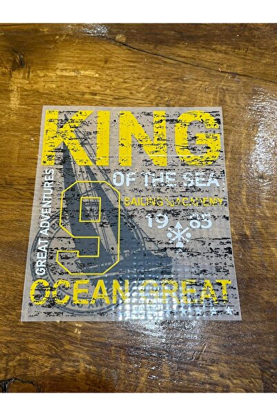 Gönülden Tasarım Design care se lipsește prin călcat King Summer Printed Tran...