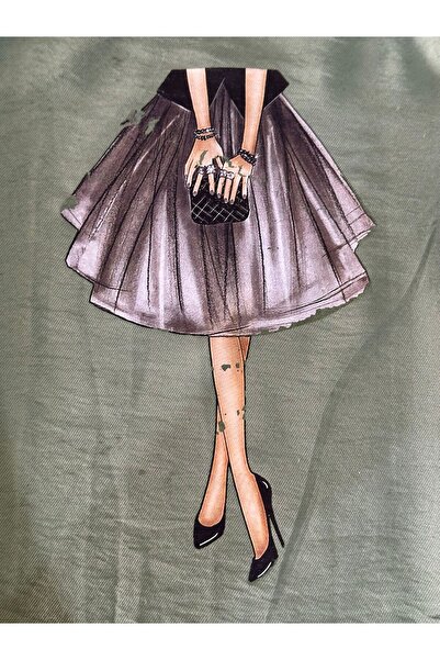 Gönülden Tasarım Ütü İle Yapışan Tasarım Balerin Kız Transfer Baskı Arma 23x1...