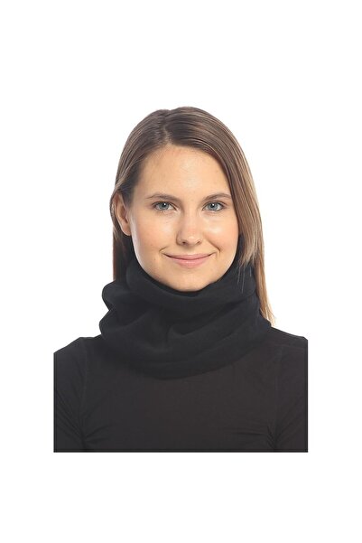 eleven market قبعة صوفية سوداء بياقة من الصوف