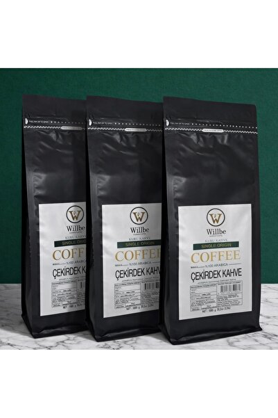 WİLLBE COFFEE WİLLBE ÇEKİRDEK KAHVE BOLD-BALANCED-SOFT 1000gX3