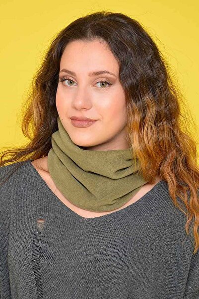 eleven market Хакі Полярний шарф Жіночий полярний шарф Шапка