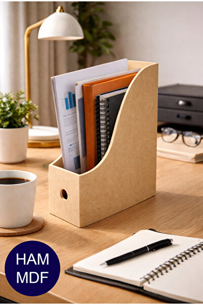 Ahşap Ham Mdf, Boyanabilir Klasör, Dosyalık, Magazinlik, Evrak Dergi Dosyası,...