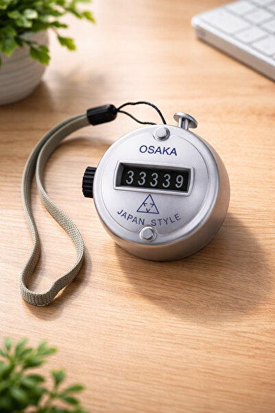 Genel Markalar Zikirmatik Sayaç Adım Sayar Pusulalı Zikirmatik Tesbih Tezkere...