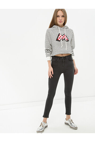 Koton Schwarze Damenjeans 7KAL41910JD