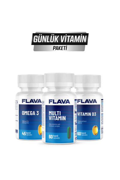 FLAVA Günlük Vitamin Paketi