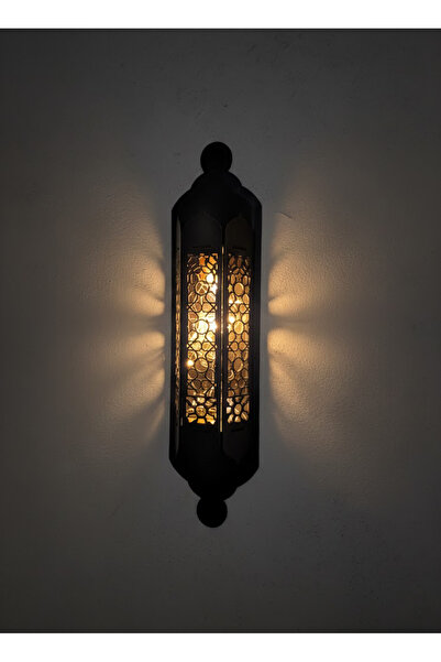hankara Dekoratif selçuklu model aplik duvar lambası pilli