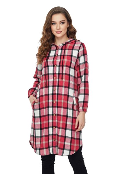 Nazal Ženska košulja Lumberjack Sa kapuljačom Tunika BGL-ST02455