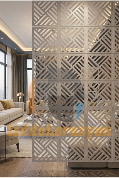 tsddekorasyon Tavandan Asmalı Sarkıt Dekoratif Oda Ayırıcı/Paravan/Ahşap Sepe...