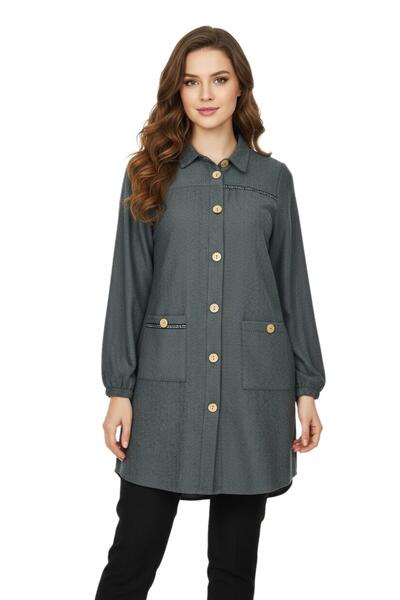Nazal Women's Winter Tunic with Pockets Bgl-St02343