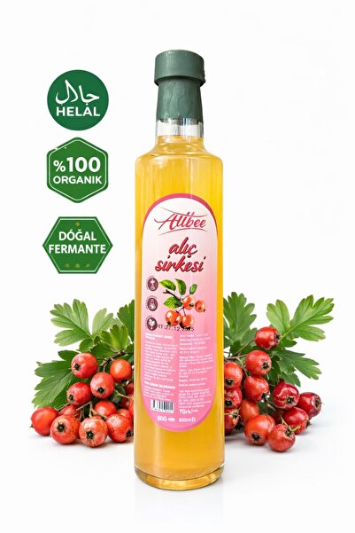 ALBEE Alıç Sirkesi - 500 ml (Doğal Fermentasyon)