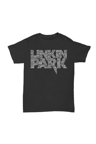 l'eivor Linkin Park Baskılı Pamuk T-shirt
