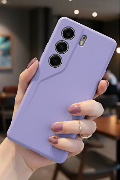 TechTrove Tecno Camon 40 4G Kılıf Içi Kadife Süet Tasarımlı Kamera Korumalı S...