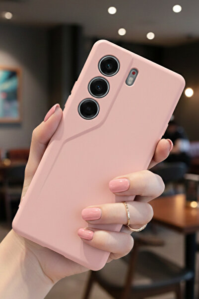 TechTrove Tecno Camon 40 4G Kılıf Içi Kadife Süet Tasarımlı Kamera Korumalı S...