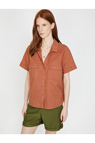 Koton Πουκάμισο με λεπτομέρεια τσέπης